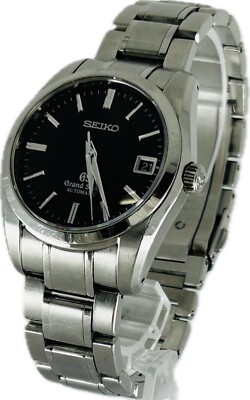 Seiko Grand Seiko 9S55-0010 SBGR023 Black Dial Mens Watch Seiko Grand Seiko 9S55-0010 SBGR023 Black Dial Mens Watch