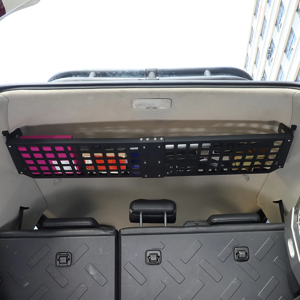 Panel de almacenamiento de equipaje estante de carga trasero de aleación para Toyota FJ Cruiser 2007-21 Foto 4 de 4