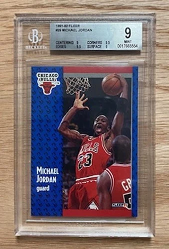 Jordan 1991 Fleer Jordan #29