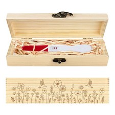 Pregnancy Test Keepsake Box Hummingbirds Wooden Pregnancy Announcement Gifts ...