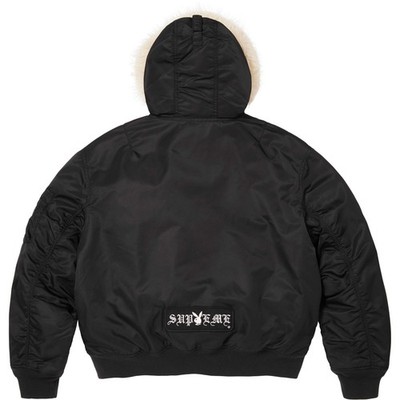 Supreme x Playboy Hooded MA-1 Navy Black 2colors 26SS | eBay