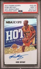 kobe bryant  2017-2018 hoops hot signature psa 10 Auto