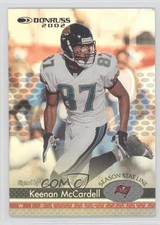 2002 Donruss Season Stat Line 59/93 Keenan McCardell #89 0a6