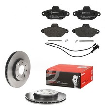 AG Bremsenkomplettsatz Bremsensatz Bremsscheiben Bremsklötze Fiat 500 2007