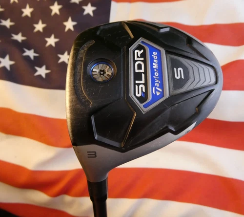 Left Handed TaylorMade SLDR S 3 Fairway Wood 15* Fujikura M ( Senior Flex ) VGC