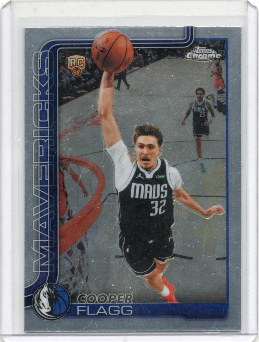2025-26 Topps Chrome Update #151 Cooper Flagg