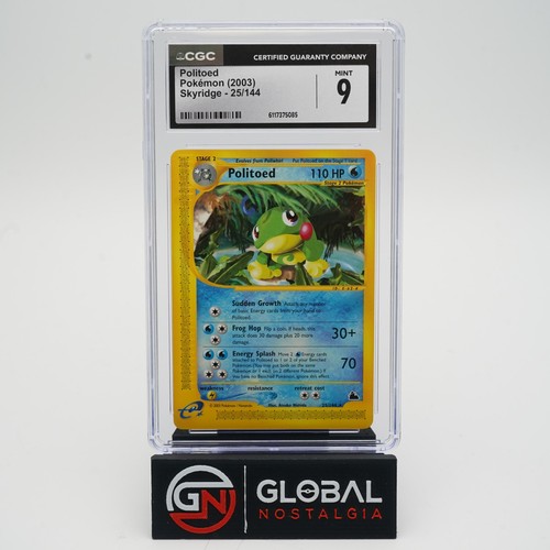 Politoed graded CGC 9 for sale on eBay