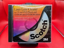 Scotch 3M Laser Lens Cleaner For CD And CD-Rom Players Very Good Cond.
