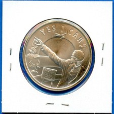 2014 Silver Shield 1 oz .999 Silver Seven Sins of Obama - Yes I Can Art Round 109.95 per troy oz