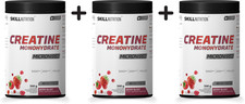 3 x Skill Nutrition Micronised Creatine Monohydrate, Berry Blast (39,97 EUR/kg)