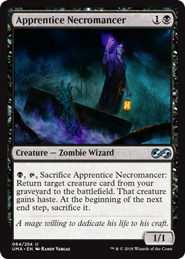 Magic MTG - Apprentice Necromancer - Ultimate Masters - MINT/NMINT - EN