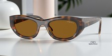 VOGUE VO5616S 271883 Total Dark Havana Brown Polarized 51 mm Women's Sunglasses