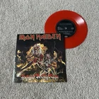 Iron Maiden – Hallowed Be Thy Name (Live) 7" Vinyl Record RED / POSTER 1993