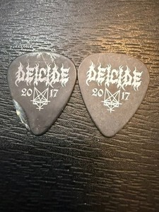 DEICIDE  /  2017   /   (2)  TOUR  GUITAR PICKS