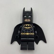 LEGO DC Super Heroes Batman 2006 Minifigura Imán Noche Oscura Negro Dorado Minifigura