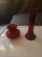 Red Vases
