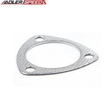 US SHIP 2.75" inch Exhaust Gasket For 3-Bolt Manifold Header Downpipe Flange