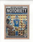 2025 Mosaic Matthew Stafford Mosaic Orange Fluorescent (Raw)