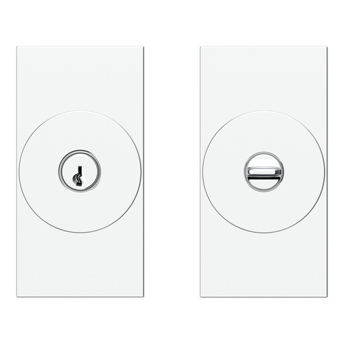Baldwin EN.CON.CFR Contemporary Single Cylinder Keyed Entry Door - Black - Bild 3 von 12