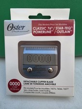 Oster Professional Replacement Hair Clipper Blade 76918-016 Size 0000 Classic 76