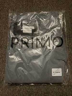 Primo Golf Apparel Jogger Pants Light Gray Men's 34 Regular