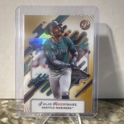 2025 Topps Pristine Julio Rodriguez Parallel /50 #205 Seattle Mariners