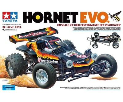 Tamiya 1:10 RC Hornet EVO.  #300058742 Buggy Retro Neuauflage Bausatz Kit