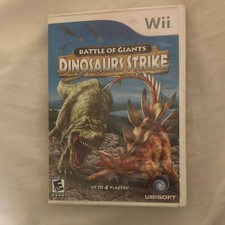 Ubisoft Battle of Giants: Dinosaurs Strike Nintendo Wii Complete Manual