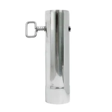 2.36 inch Stove Pipe with Damper Thickened Heat-Resistant Chimney Pipe