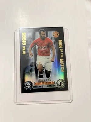 Ryan Giggs Man Of The Match 2007/08 Match Attax - Image 1 of 2
