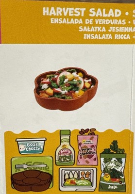NEW MGA Miniverse make it mini food Diner series 4 HARVEST SALAD READ **