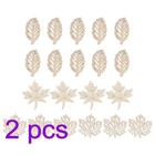 40 Stück DIY Hochzeitsdekoration Hohle Gekritzel Holzscheiben Scrapbooking