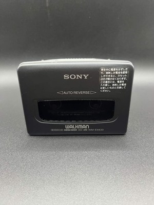 SONY WALKMAN WM-EX633 Gray Cassette Player Tested Working - US