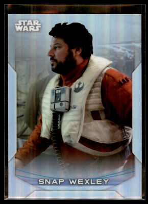 2020 Topps Star Wars Chrome Perspectives REFRACTOR Parallel #17-F Snap Wexley