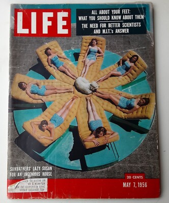 LIFE MAGAZINE - May 7, 1956 - Vintage Original - Better Scientists