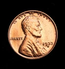 1933-D Lincoln Wheat Cent  MS+++++R/B