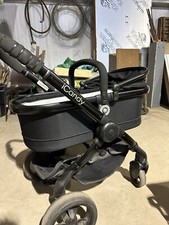 ICandy Peach3 2in1 Pushachir Pram Buggy In Stunning All Black Magic