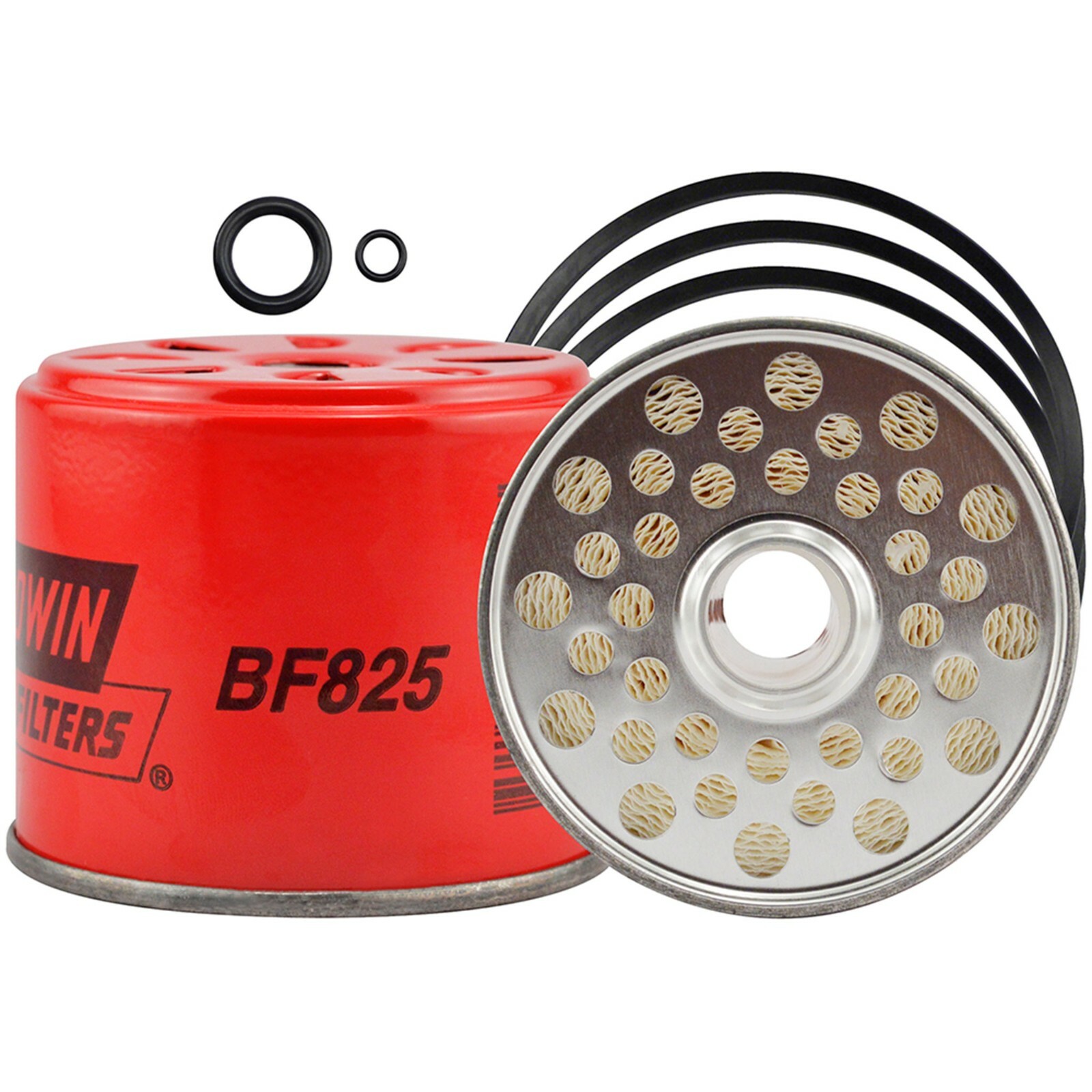 BF825 Baldwin Can-Type Fuel Filter (Replacement for 1919100; K915319, 505776)