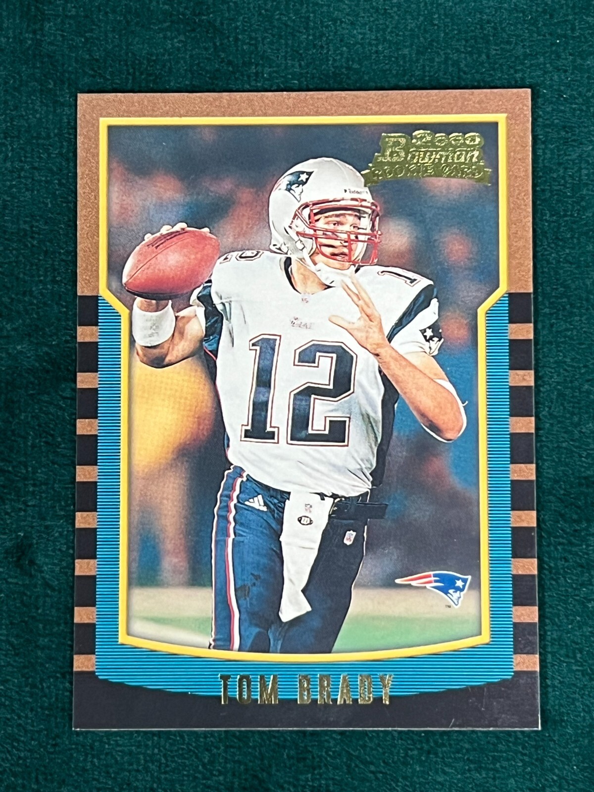 Tom Brady 2000 Bowman #236 Rookie Card