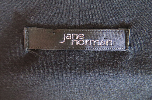 Jane Norman Dress UK 8 Black Silver Animal Print Sleeveless Pleat Front Tie Back - Picture 11 of 13