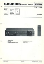 GRUNDIG - RCD 400 - Service Anleitung Manual - B2292