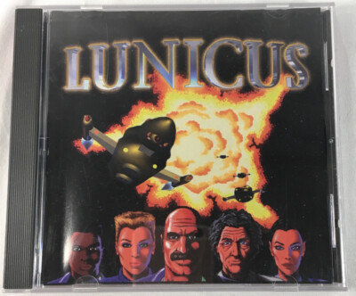 Vintage 1993 PC Game Lunicus Cyberflix Paramount Interactive
