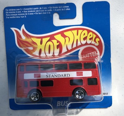 hot wheels london bus
