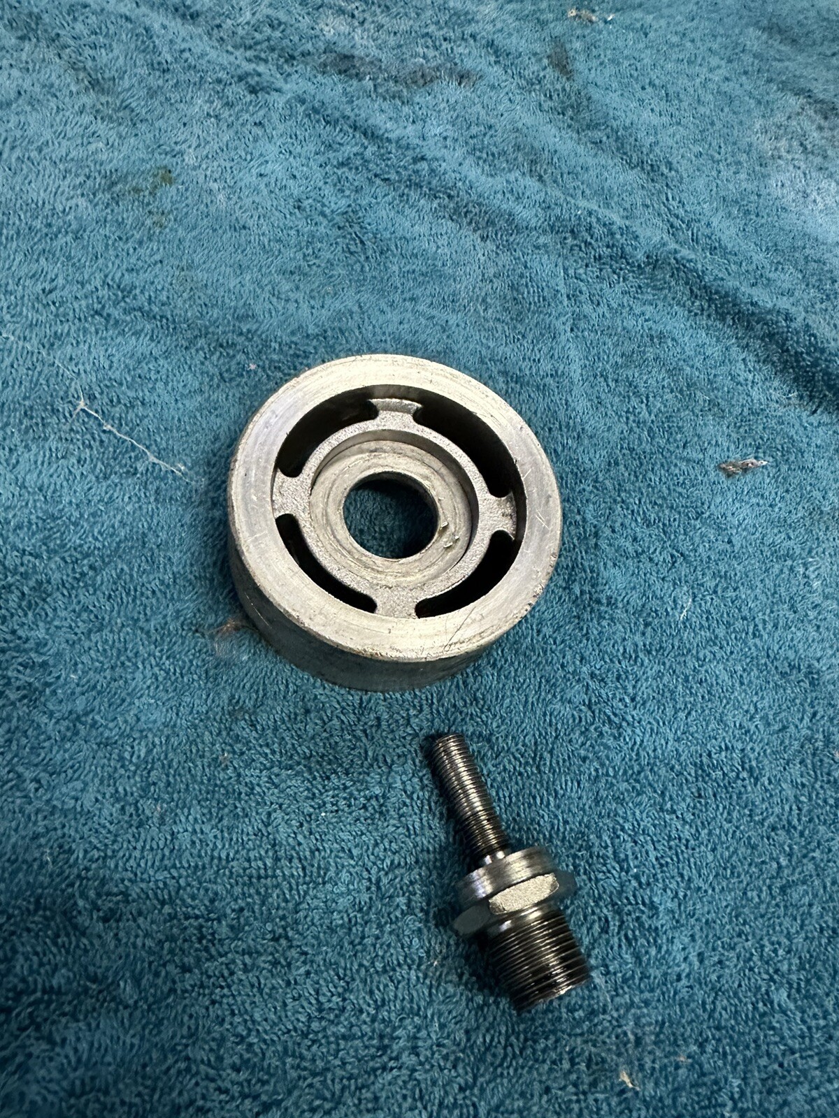 Triumph Stag Oil Filter Converter eBay