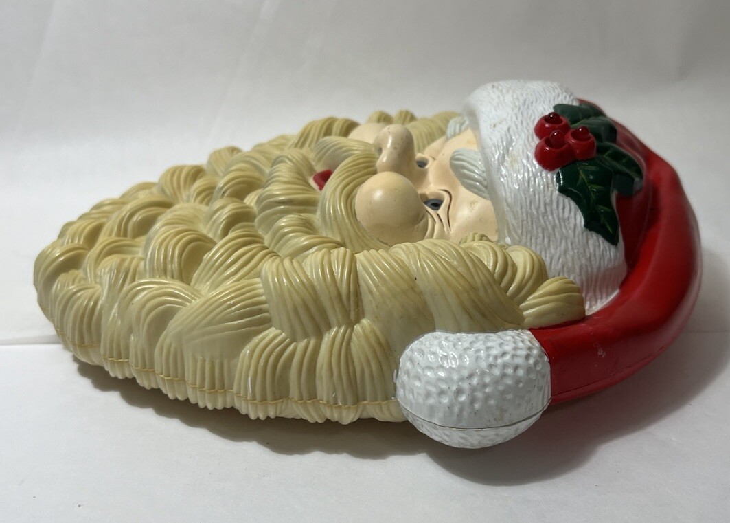 置物 Telco Santa the Baker Motion-Estes 1996 Telco Santa The Baker Original Motion-ettes Christmas Decor