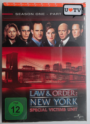 DVD Law & Order: New York Special Victims Unit Season One Part One  NEU