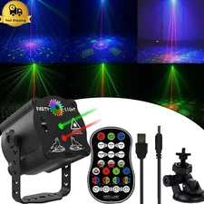 1024Pattern Party Stage Light Laser Projector LED RGB KTV DJ Disco Show Lighting