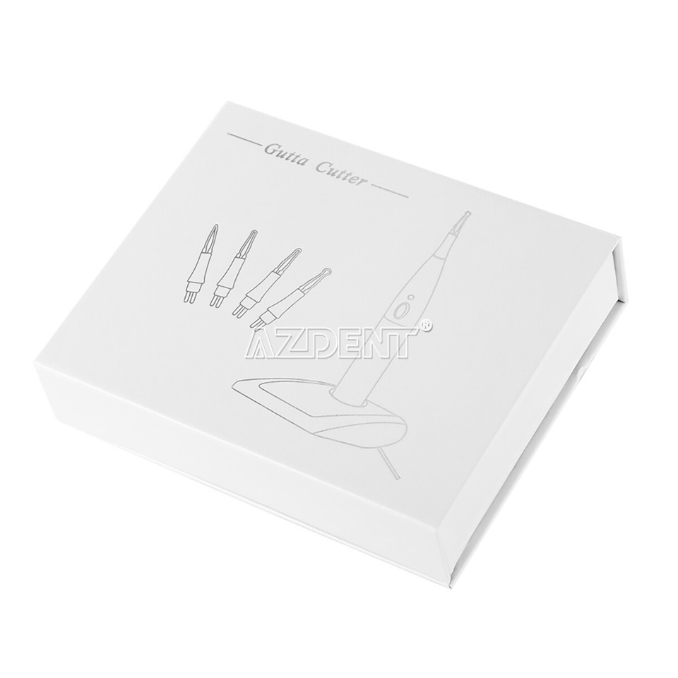 AZDENT Dental Endo Cordless Gutta Perca Denti Gum Cutter &amp; 4pz Punte A