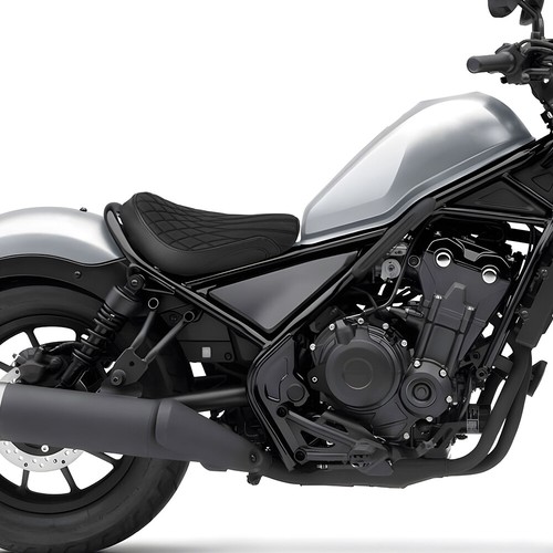 Front Smooth Seat Pillion For Honda Rebel CMX300 ABS CMX500 ABS SE 2017-2025 - Foto 3 di 8