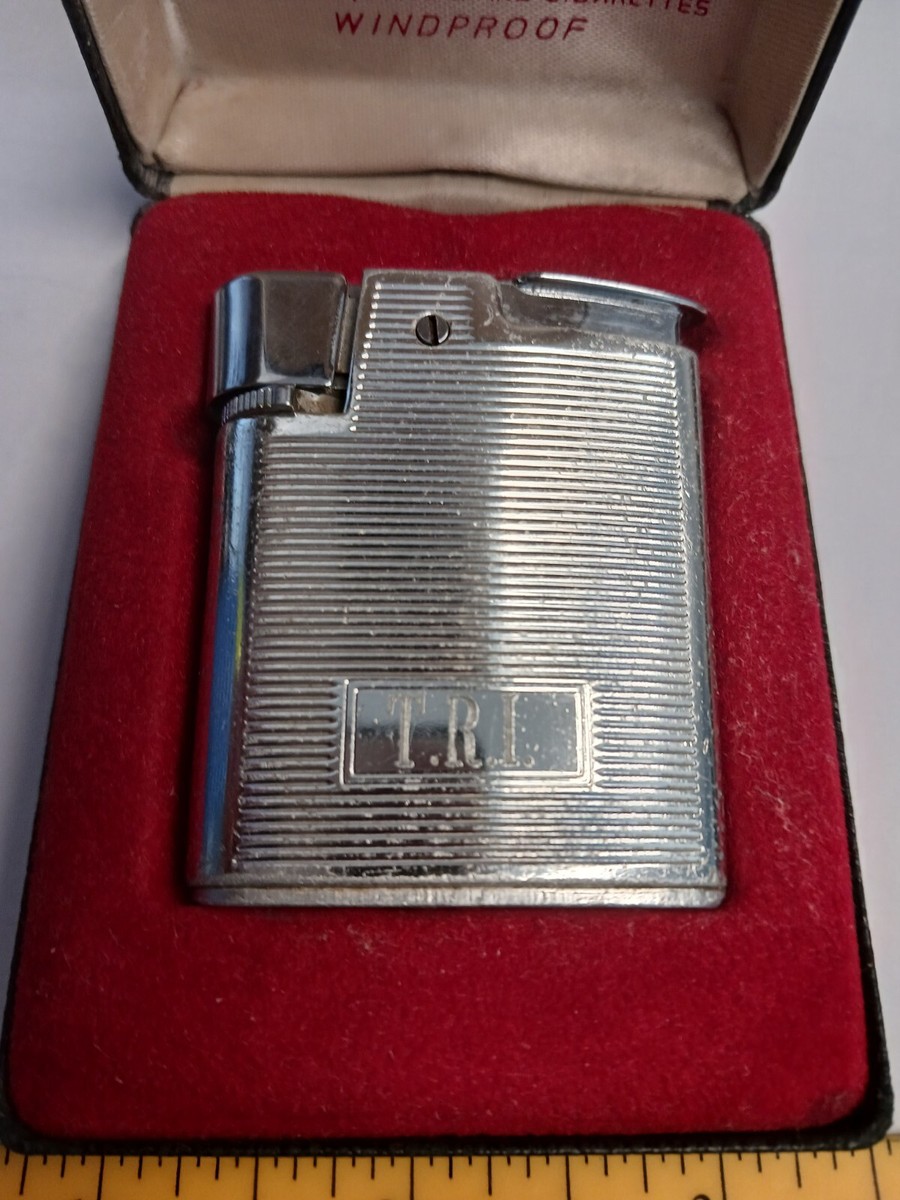 Vintage Ronson Varaflame Liteguard Cigarette Lighter 1950s